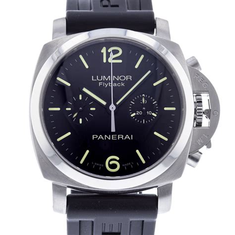 panerai 361 flyback|Authentic Used Panerai Luminor 1950 Flyback PAM 361 Watch .